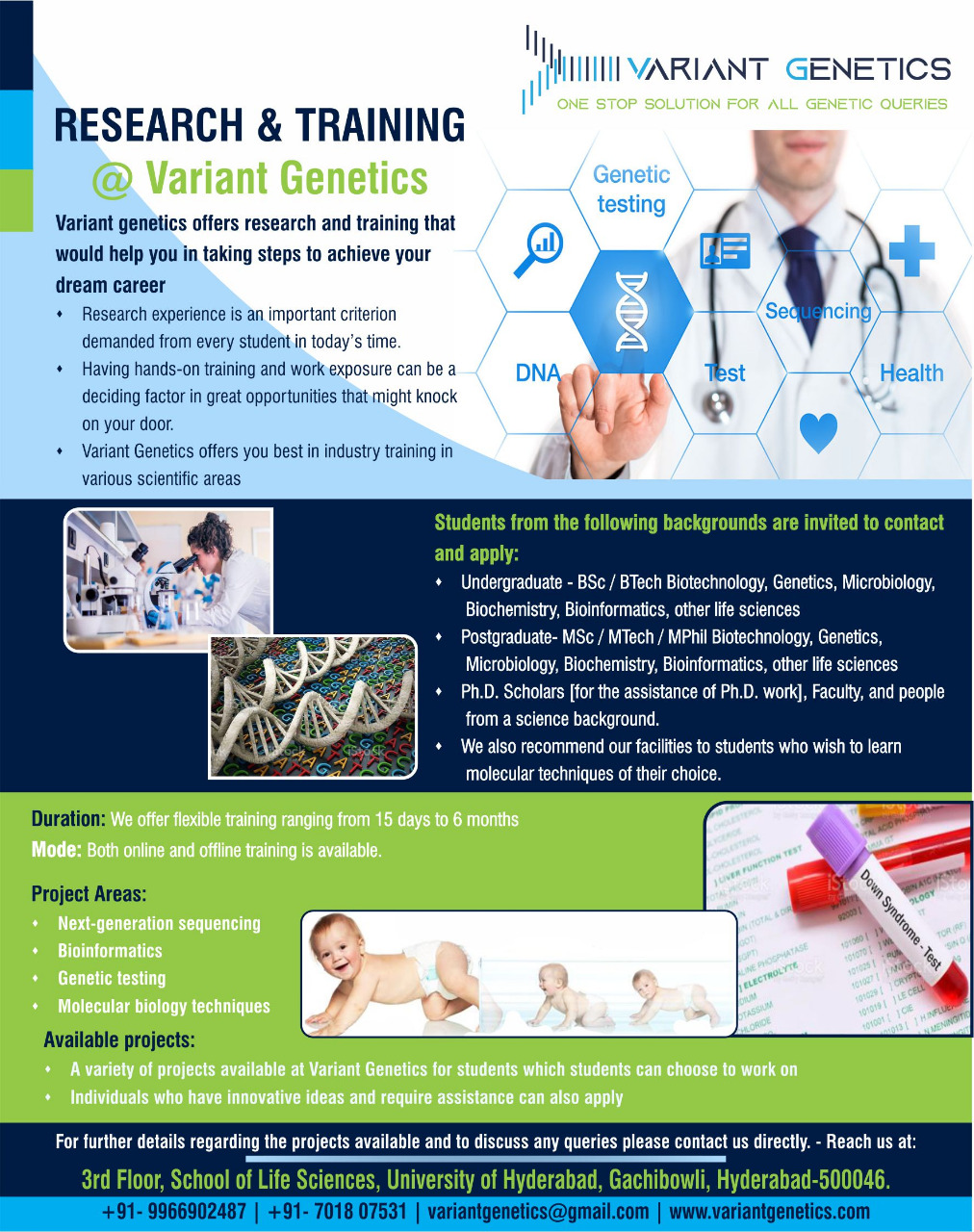 VG_Research & Training Flyer